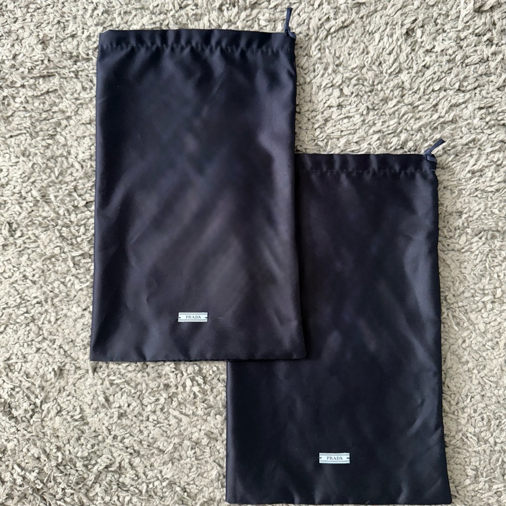 Prada - Empty Slipper Dust Bags